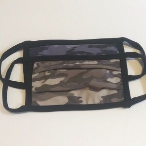 🎉 Camouflage Face Masks Set of Two